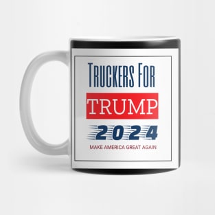 Truckers For Trump 2024 Mug